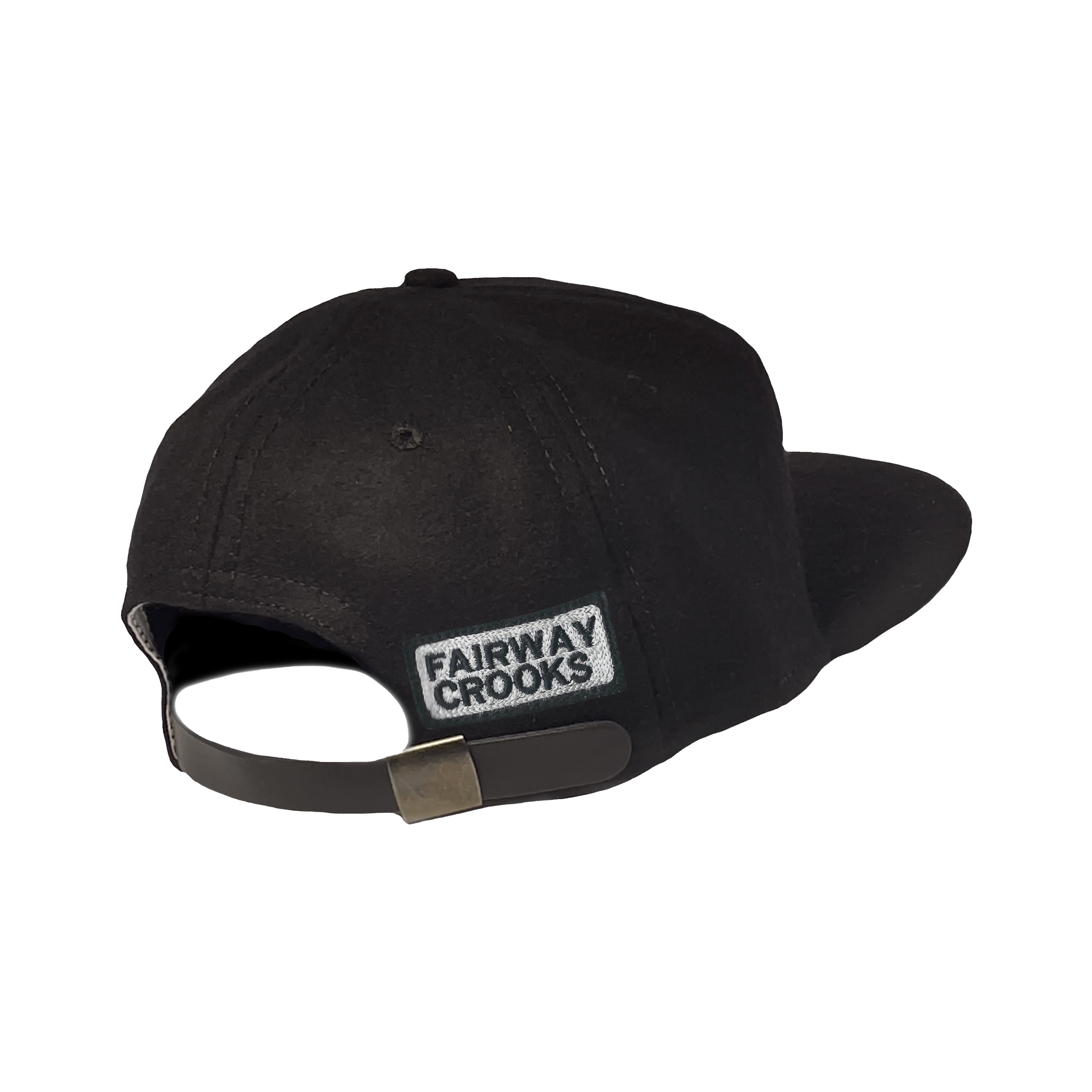 MONOGRAM ADJUSTABLE HAT - Black