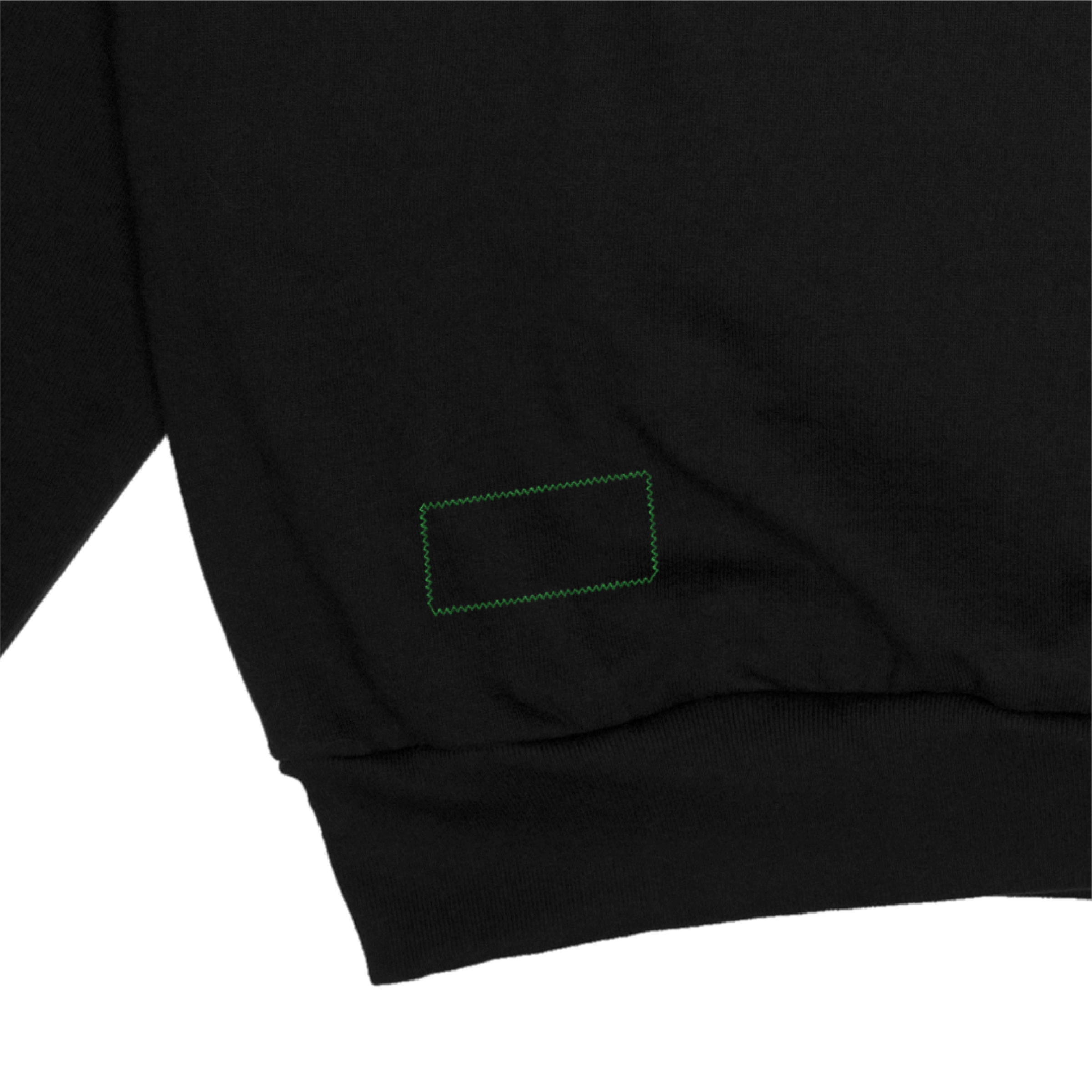 VARSITY CREWNECK - Black